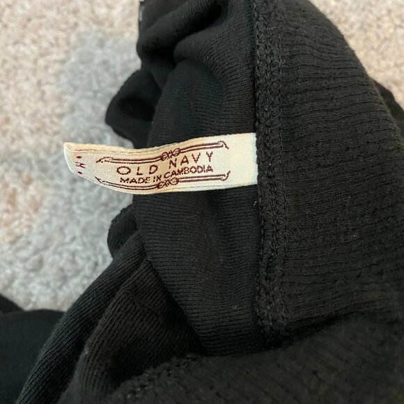 Old Navy Black Henley - Picture 4 of 4